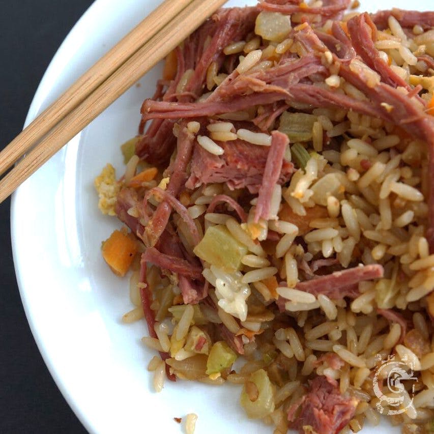 CORNED BEEF FRIED RICE