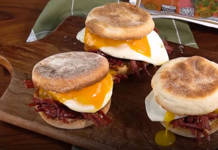 SMOKY STOUT CORNED BEEF SANDWICHES Image